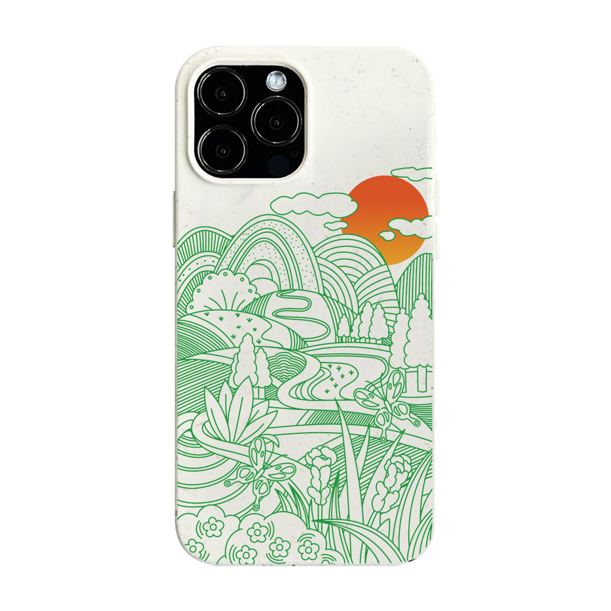 Phone Case Environmentally Friendly Wheat Straw I Degradable