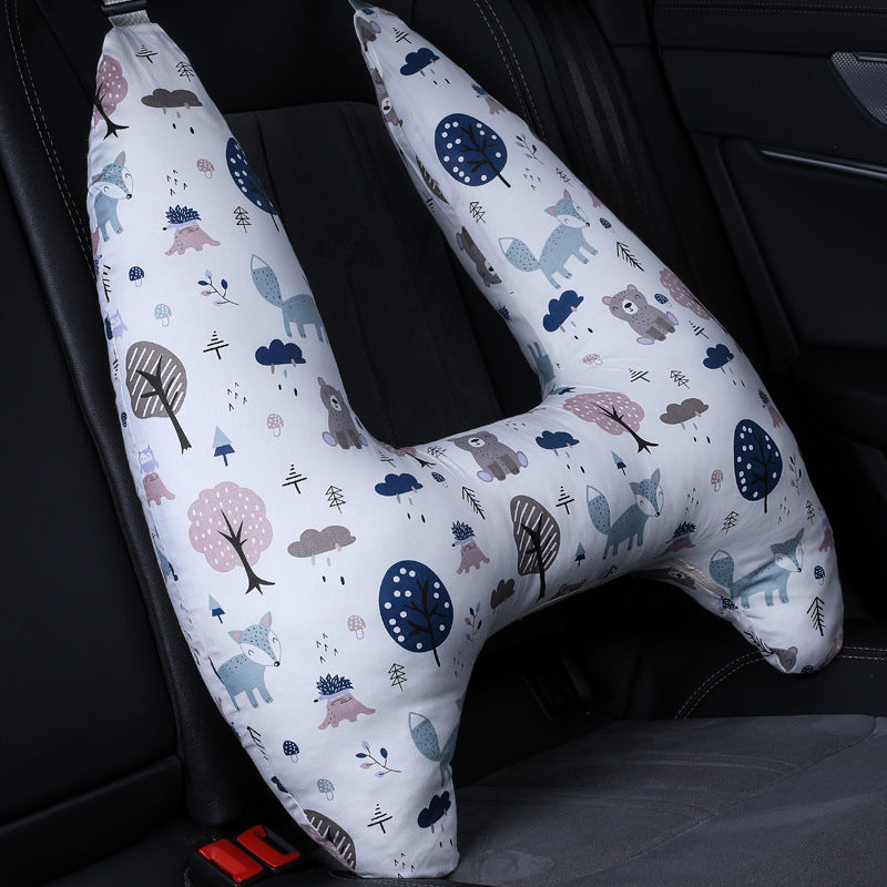 Child Sleeping Artifact Automotive Headrest Neck Protection