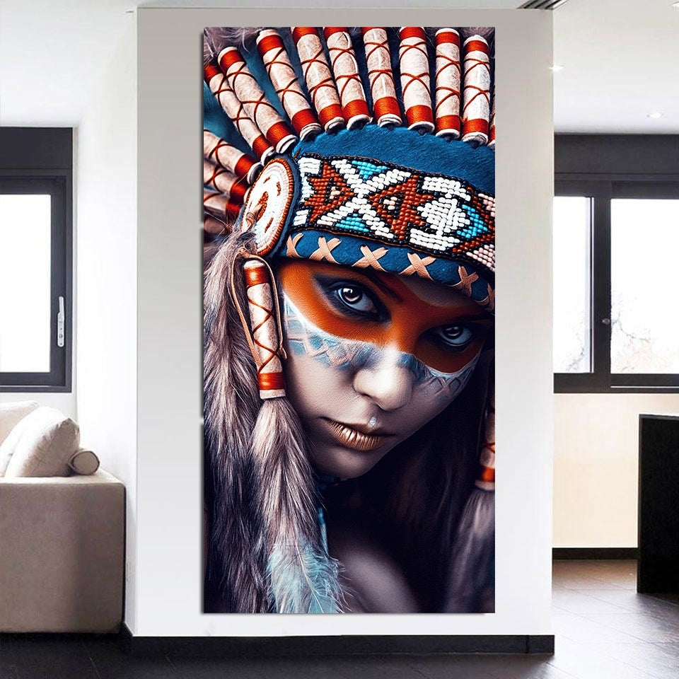 Canvas Home Airbrushed Painting For Decoration