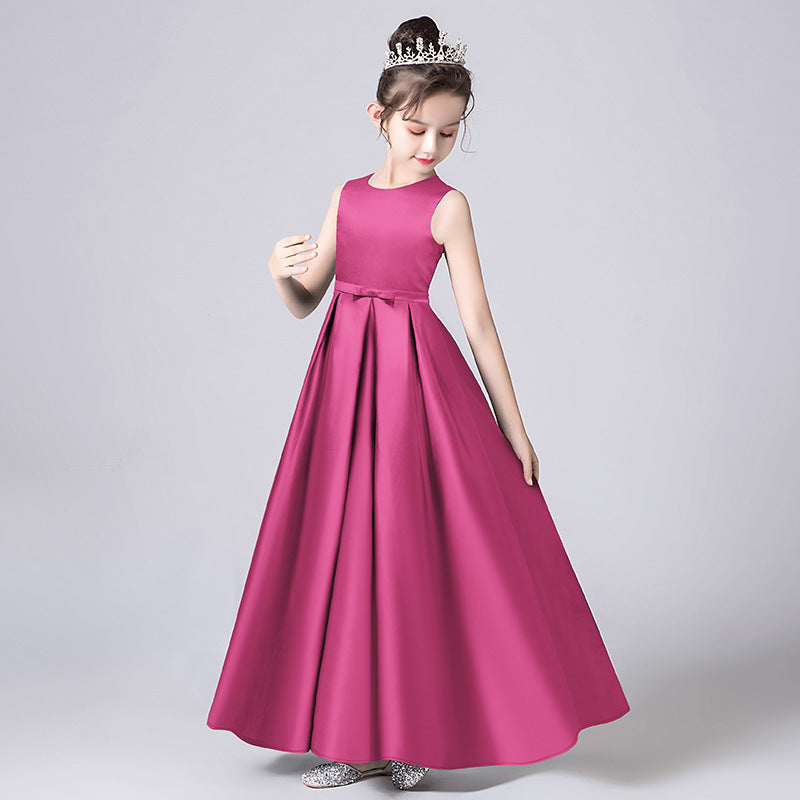 Children's Piano Play Birthday Show Princess Dress