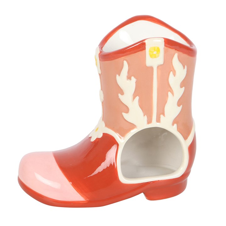 Cowboy Boot Oil Burner and Wax Warmer