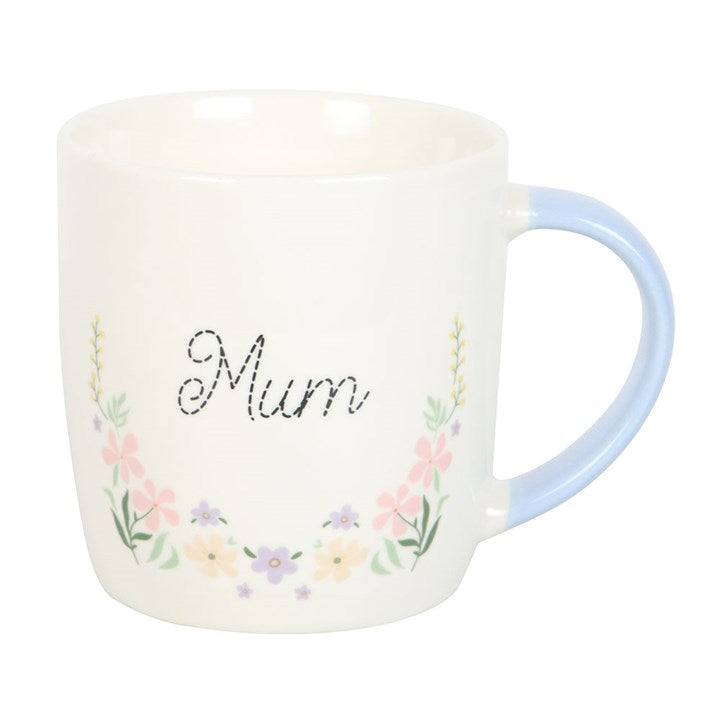 Mum Pastel Floral Mug