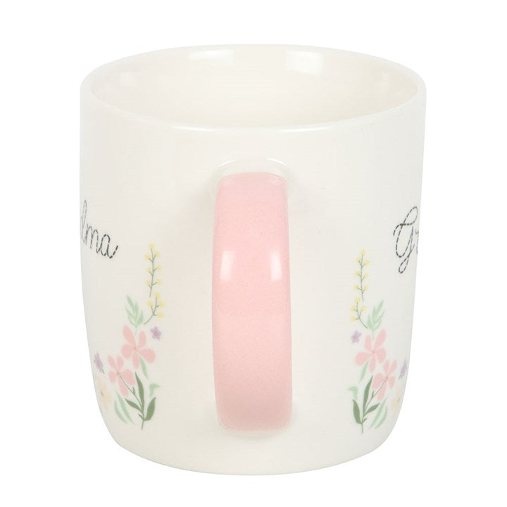 Grandma Pastel Floral Mug