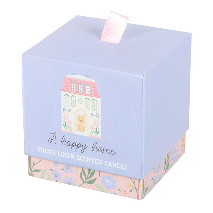 A Happy Home Fresh Linen Candle