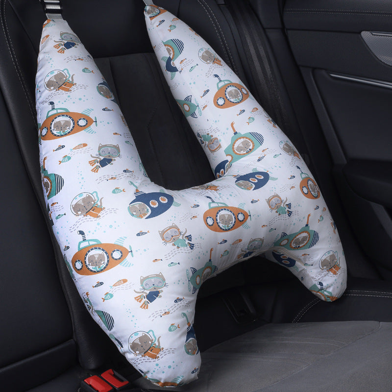 Child Sleeping Artifact Automotive Headrest Neck Protection