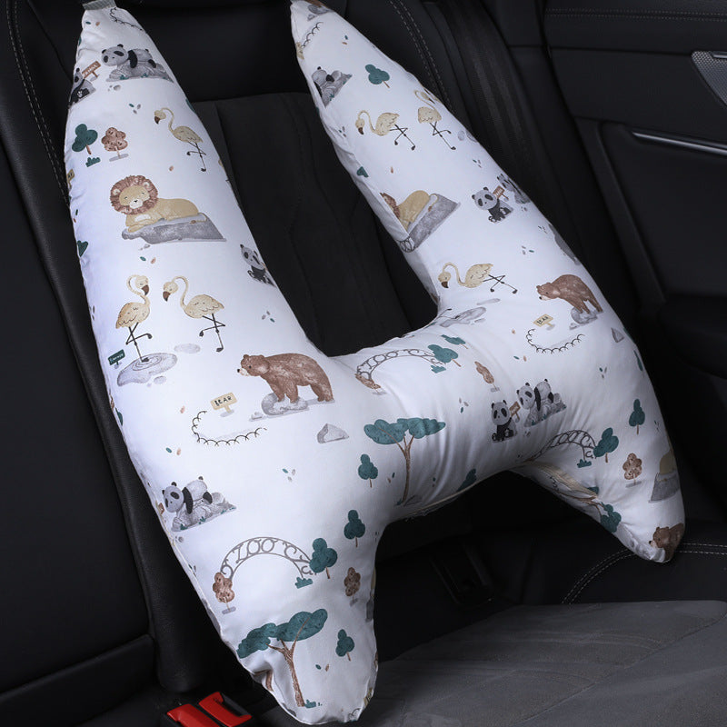 Child Sleeping Artifact Automotive Headrest Neck Protection