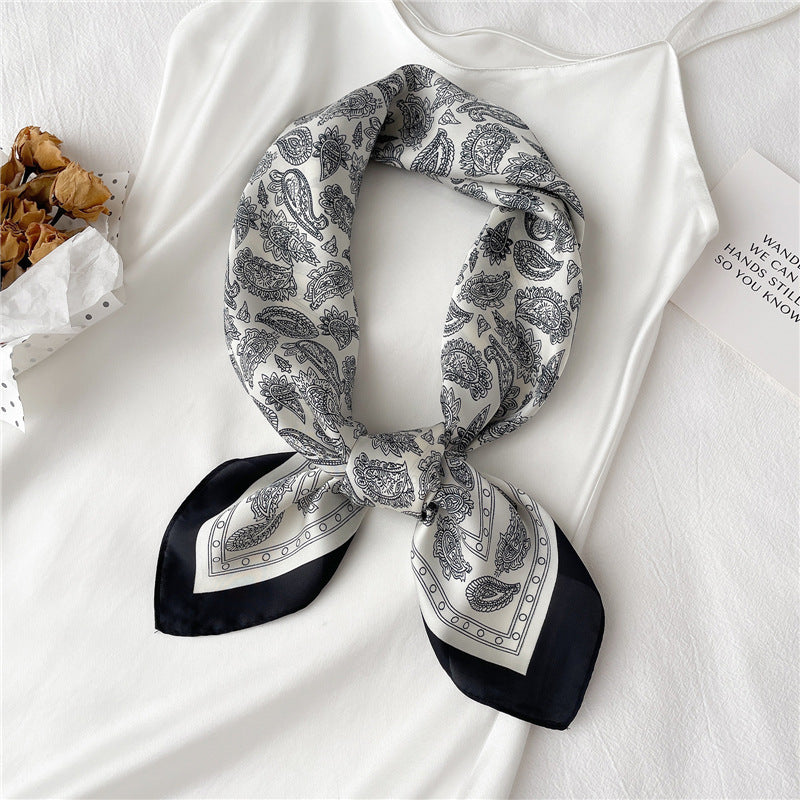 New Women's Scarves 70cm Love Bird Letter Pattern