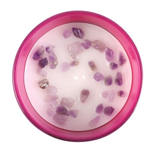 Aquarius Bergamot & Mandarin Gemstone Zodiac Candle