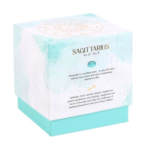 Sagittarius Ylang Ylang & Amber Gemstone Zodiac Candle